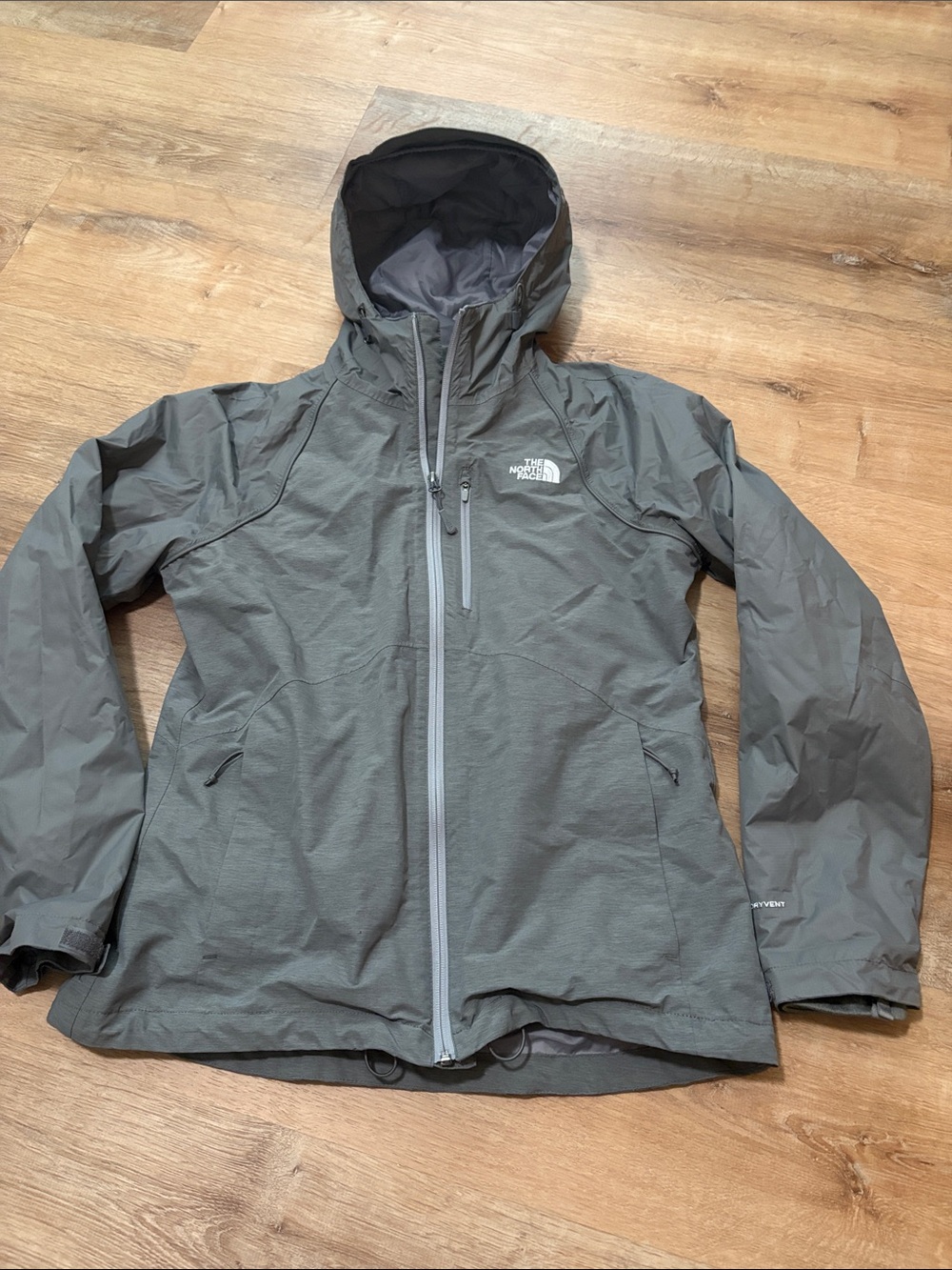 The North Face Women's Charcoal Alta Vista Lined Jacket Coat Medium